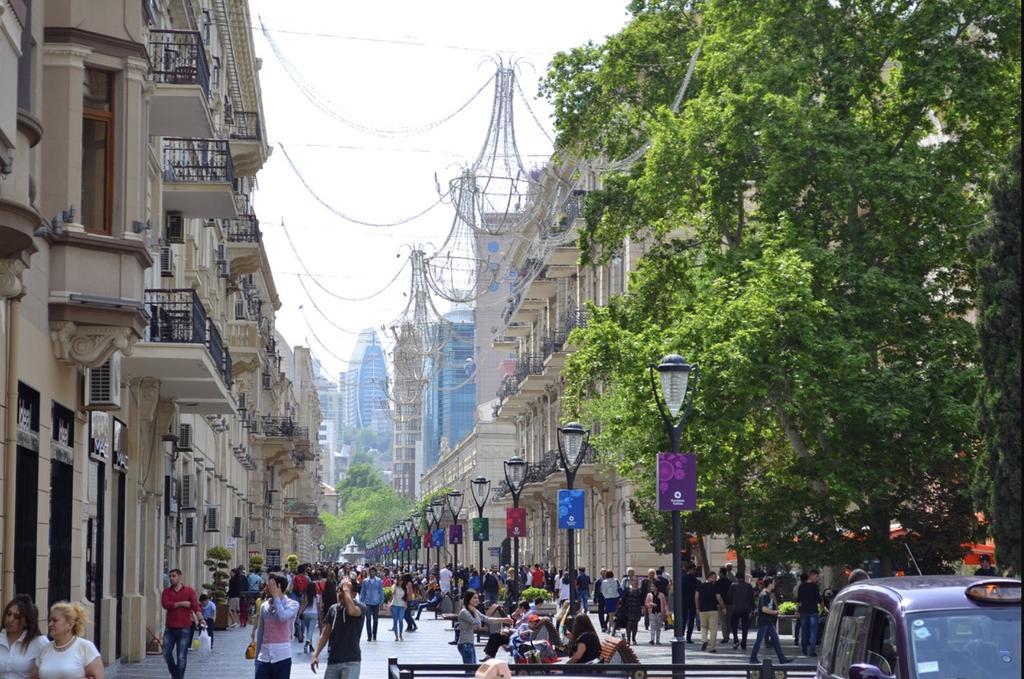 Check-In Apartment Near Fountain Square Vidadi Str Μπακού Εξωτερικό φωτογραφία